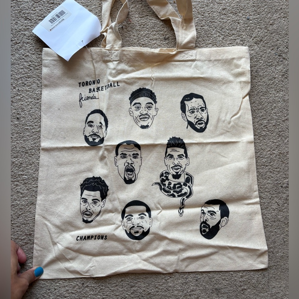 Toronto Raptors 2019 Champions Tote Bag